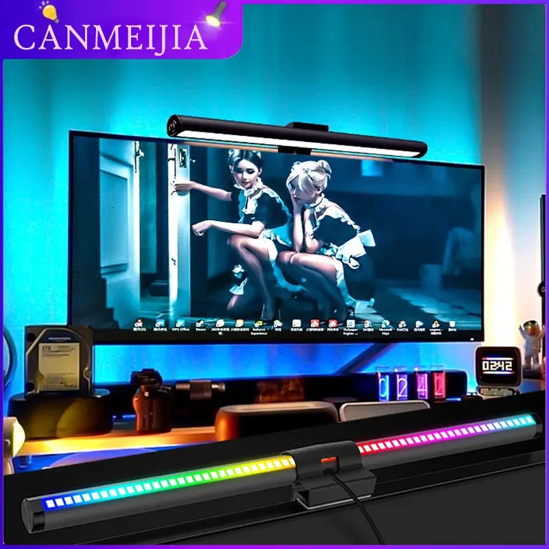 VEXTRON RGB Monitor Light Bar – Eye Care & Stepless Dimming