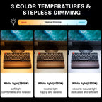 VEXTRON RGB Monitor Light Bar – Eye Care & Stepless Dimming